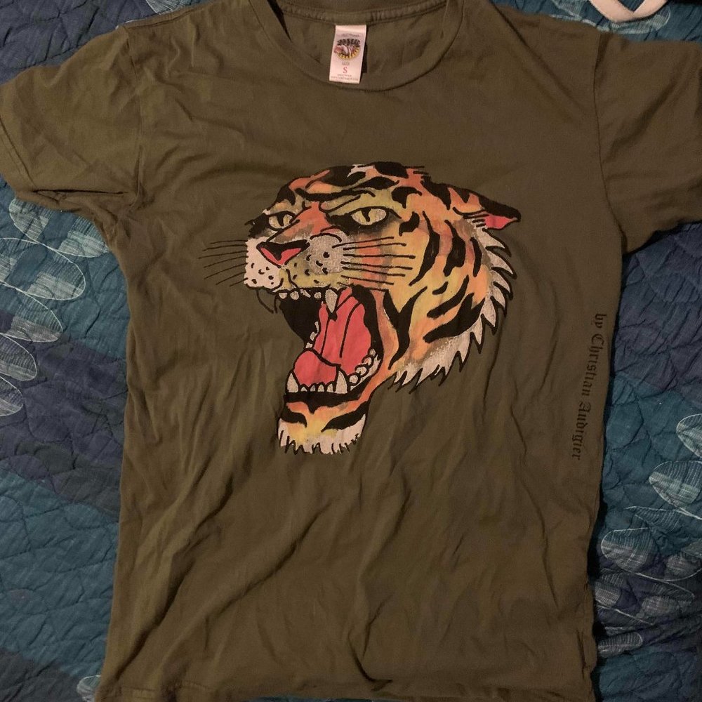 ED HARDY TIGER TEE